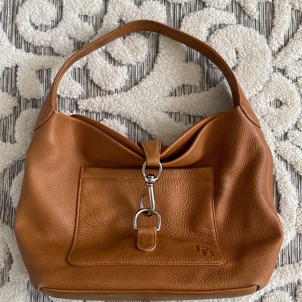 Dooney & Bourke pebble leather Caramel color.
